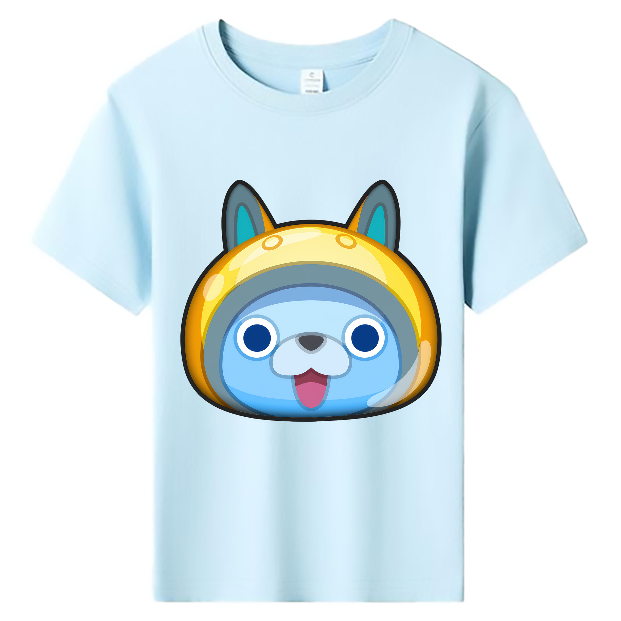 （画像用） 妖怪ウォッチ Yo-kai Watch 綿100％キッズTシャツ（フロントプリント）